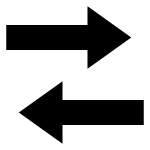 Transaction Filled SVG Icon